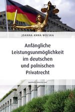 Zdjęcie Anfängliche Leistungsunmöglichkeit im deutschen und polnischen Privatrecht - Płock