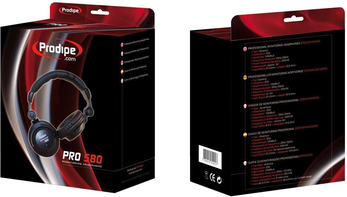 фото Навушники без мікрофону Prodipe Pro 580 2