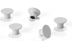 Zdjęcie Magnesy do tablic A-bulletin szare 5 szt. - Ostroróg