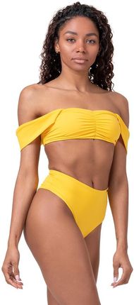 NEBBIA Miami Retro Bikini górna część Yellow - NEBBIA - Żółty