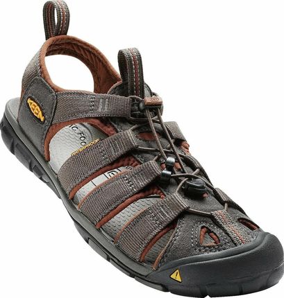 Keen Clearwater Cnx Men'S Sandals Raven Tortoise Shell 44