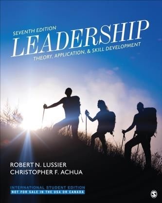 Leadership - International Student Edition Lussier, Robert N.