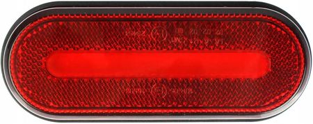 Zmotoryzowani Obrysówka Led Neon Lampa Obrysowa Czerwona Uchwyt (ZM366C)