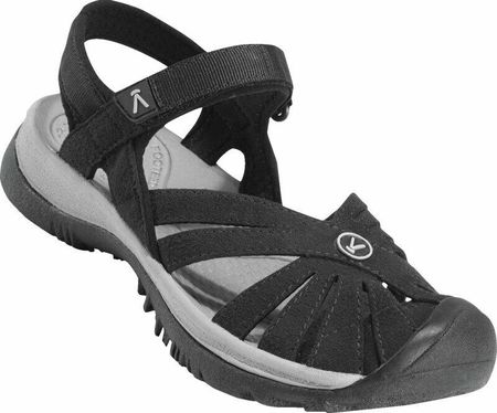 Keen Buty damskie trekkingowe Rose Women's Sandals Black/Neutral Gray 37,5