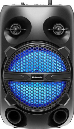 Defender Głośnik BOOMER Bluetooth 15W MP3/FM/SD/USB/AUX/TWS/LED czarny