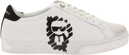 Damskie Sneakersy KARL LAGERFELD SKOOL NU IKONIC STENCIL LO KL60123-011