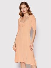 Guess Sukienka codzienna W2YK53 Z30K0 Różowy Flare Fit