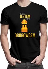Byłem, jestem, będę drogowcem - męska koszulka z nadrukiem - zdjęcie 1