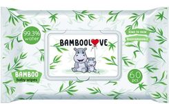 Zdjęcie Bamboolove Chusteczki Bambusowe Nawilżane 60szt. - Mieroszów