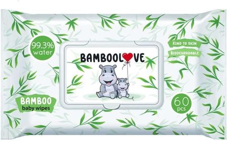 Cheeky Panda Bamboolove Chusteczki Bambusowe Nawilżane 60 Szt.