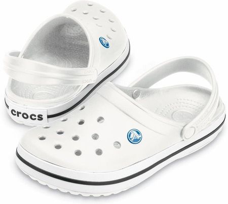 Crocs Crocband White Białe klapki męskie Różne rozmiary ® KUP TERAZ