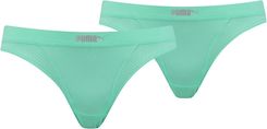 Zdjęcie Puma Treningowa Damska Micro Mesh Bikini 2P Zielony - Świdnica