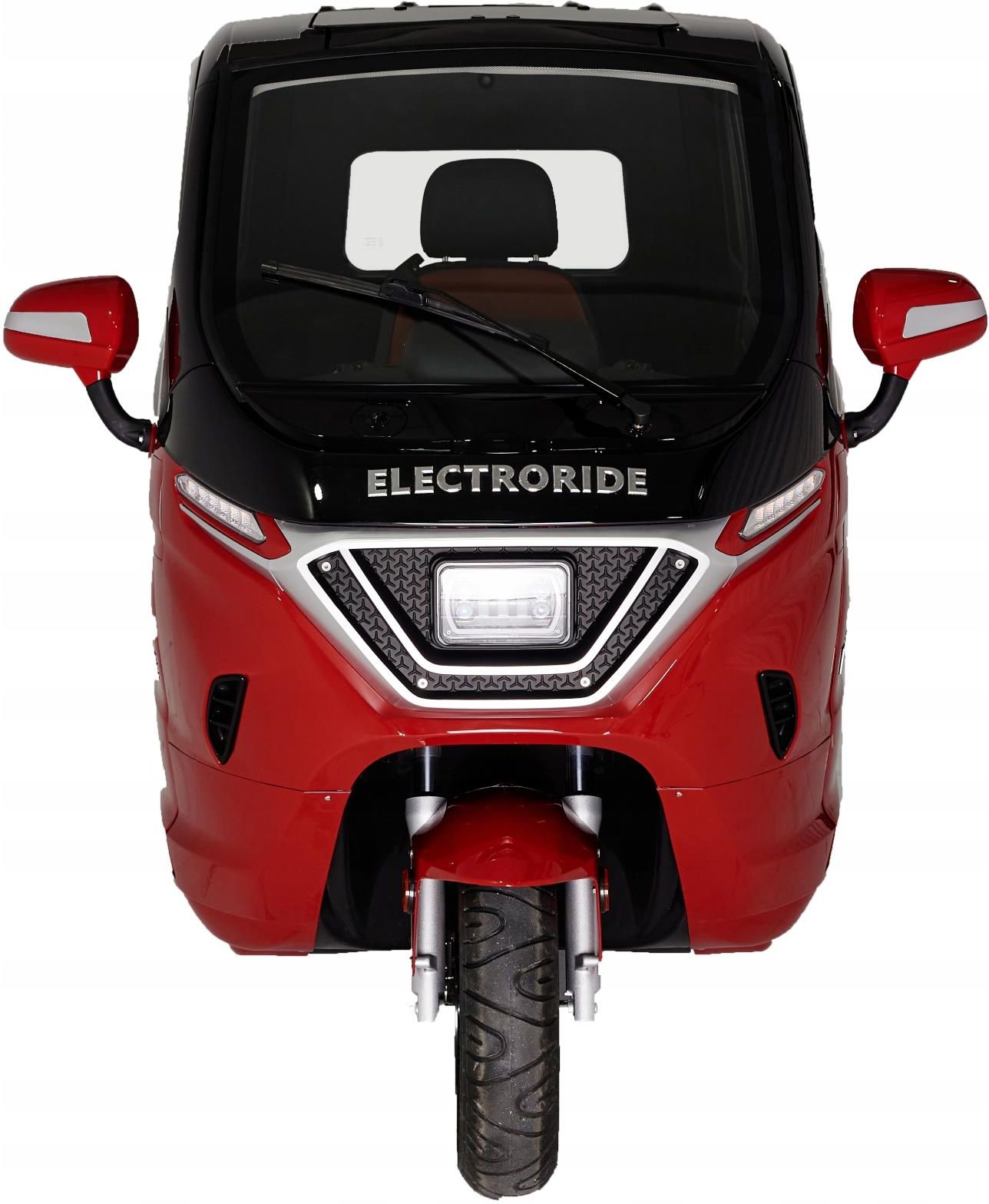 zabudowany pojazd elektryczny PIXI, czerwony - zdjęcie 4 zabudowany pojazd elektryczny PIXI, czerwony
