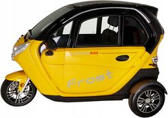 Trzykołowy pojazd elektryczny FROST, żółty w rankingu najlepszych