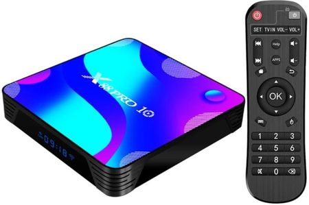 X88 Pro Tv Box Smart 4K Hdmi Wi-Fi Android (X88Pro10)
