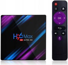 H96 Tv Box Max Smart 4K Hdmi Wi-Fi Android 1  - najlepsze Dyski multimedialne