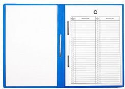 Zdjęcie Biurfol Skoroszyt A4 Do Akt Osobowych St 23 03 Niebieski Z Europerforacją - Sierpc