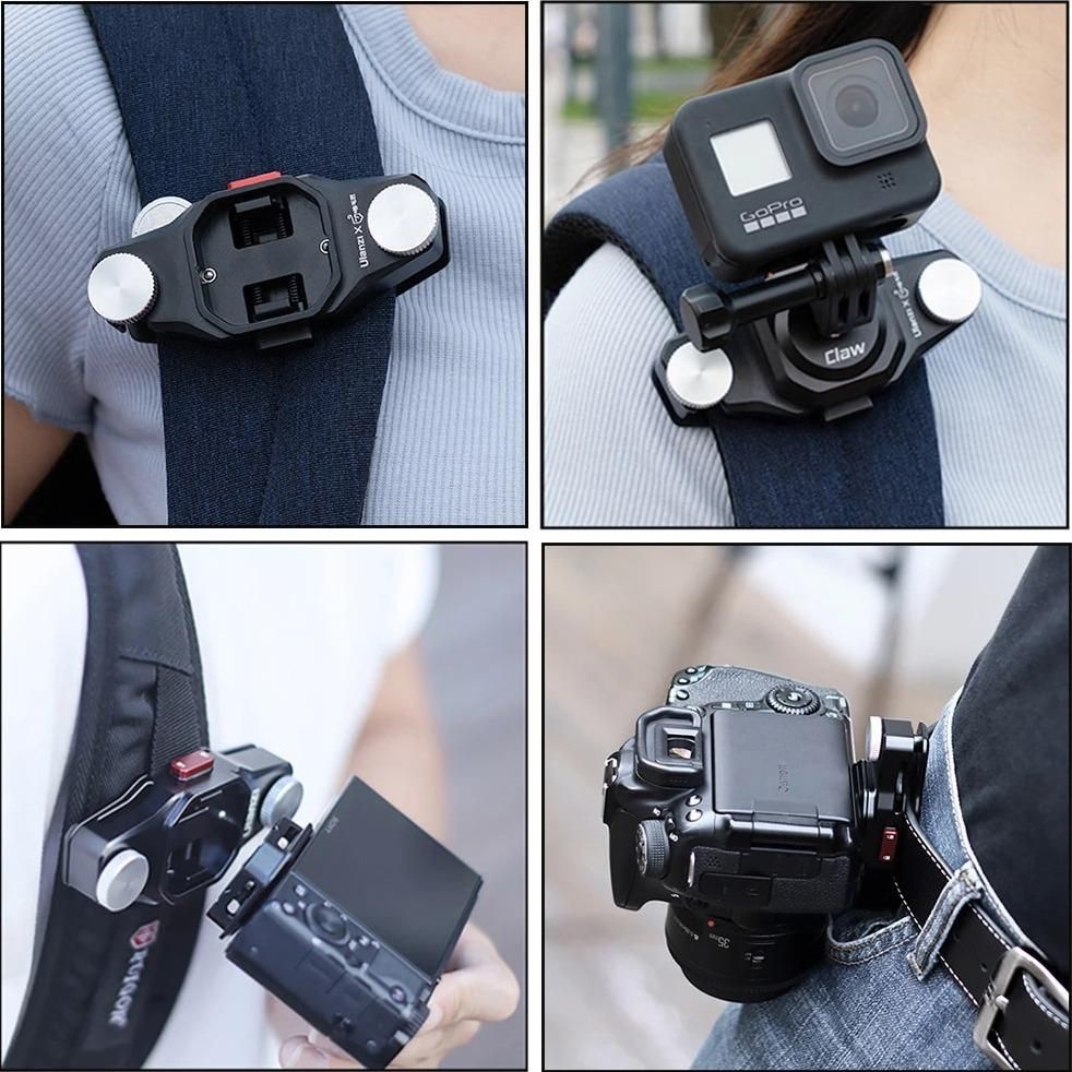 Uchwyt na pasek system CLAW Ulanzi Fast Claw Clip - zdjęcie 3 Uchwyt na pasek system CLAW Ulanzi Fast Claw Clip