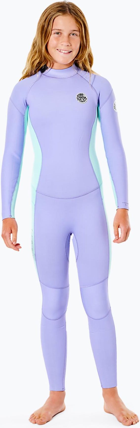 Rip Curl Dziecięca Dawn Patrol 4/3 Mm Fioletowa Wsmybv 9353970783512