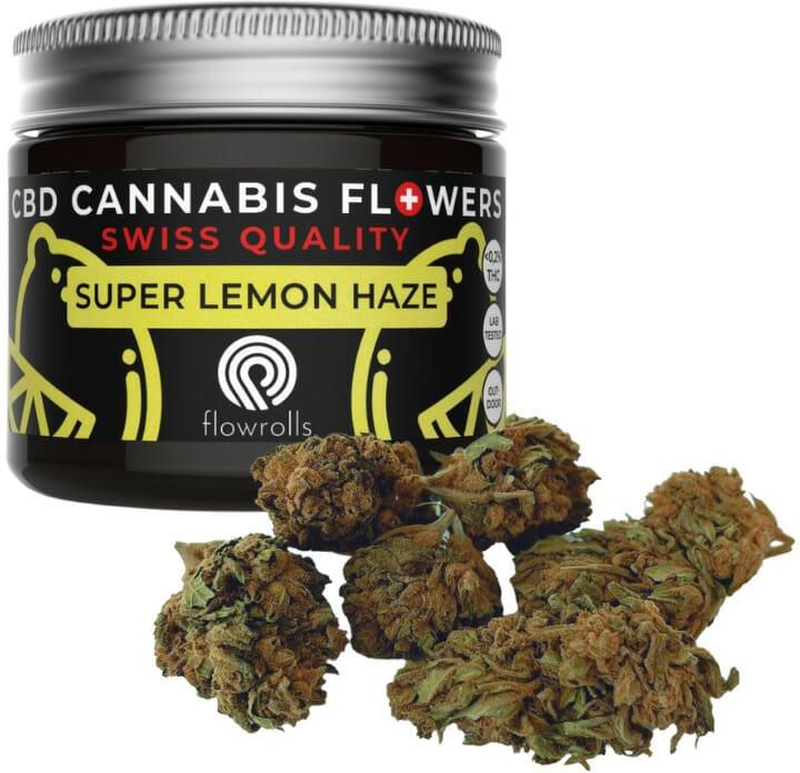 Susz Konopny CBD Super Lemon Haze - 10g Flowrolls - Opinie i