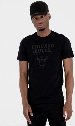 NEW ERA Chicago Bulls Team Logo Black T-Shirt