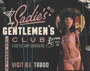 V/A - Sadie's Gentlemen's Club Visit 03: Taboo (CD)