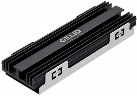 Gelid IceCap M.2 Black, czarny radiator z termopadami na dyski (HS-M2-SSD-21)