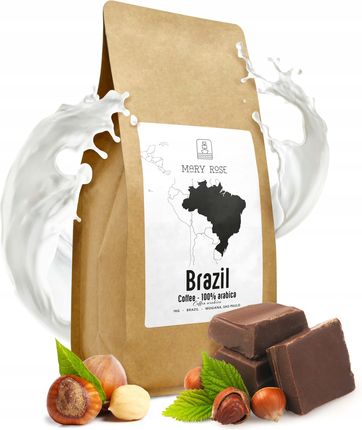 Kawa Ziarnista Mary Rose Brazylia 1000g 1kg