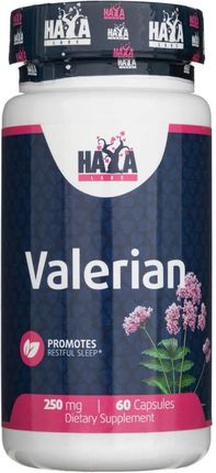 HAYA Labs Valerian 250 mg 60 Kapsułek