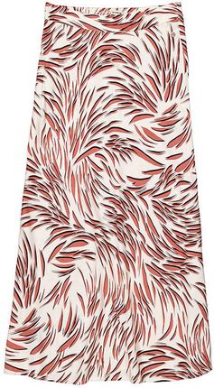 Garcia Spódnica w kolorze kremowo-ceglastym ze wzorem