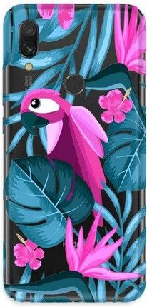 Case Etui Nadruk Papuga I Kwiaty Xiaomi Redmi Y3 (a33f7c94)