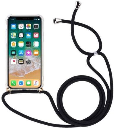 Rope case żelowe etui ze smyczą torebka smycz iPhone 8 Plus / iPhone 7 Plus przezroczysty (642394)