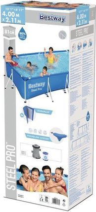 Basen Bestway 56424 400x211x81cm - zdjęcie 4