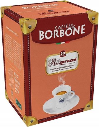 Kapsułki Caffe Borbone Nera System Nespresso 50