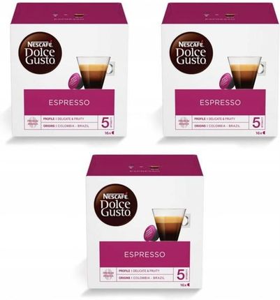 Nescafe Dolce Gusto Espresso 3x16 Kapsułek