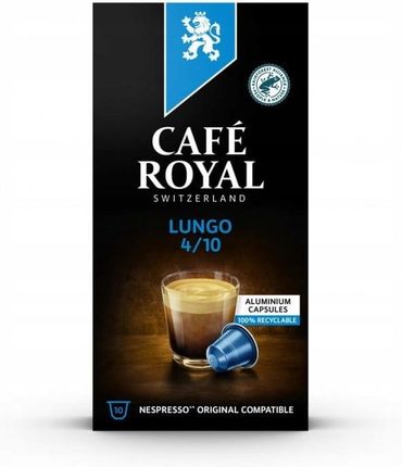 Kapsułki Kawowe Cafe Royal Lungo,10szt
