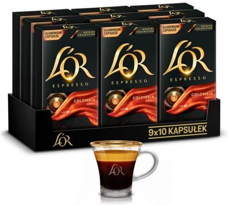 Jacobs Kapsułki L'Or Colombia Do Nespresso(R) 90sztuk