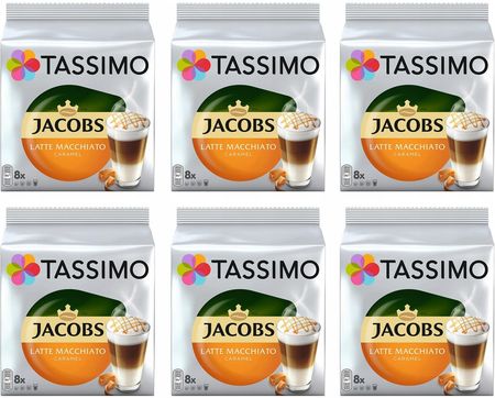 Tassimo Jacobs Latte Macchiato Caramel 5+1 