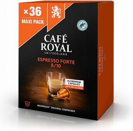 Kapsułki Kawowe Cafe Royal Espresso Forte 36Szt