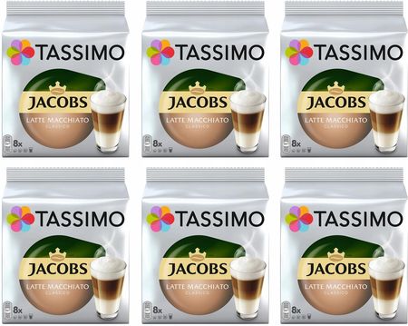 Tassimo Kapsułki Jacobs Latte Macchiato 5+1 