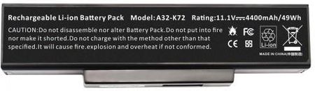 Bateria A32-K72 do Asus K72J K73SV N71 N73S X73S