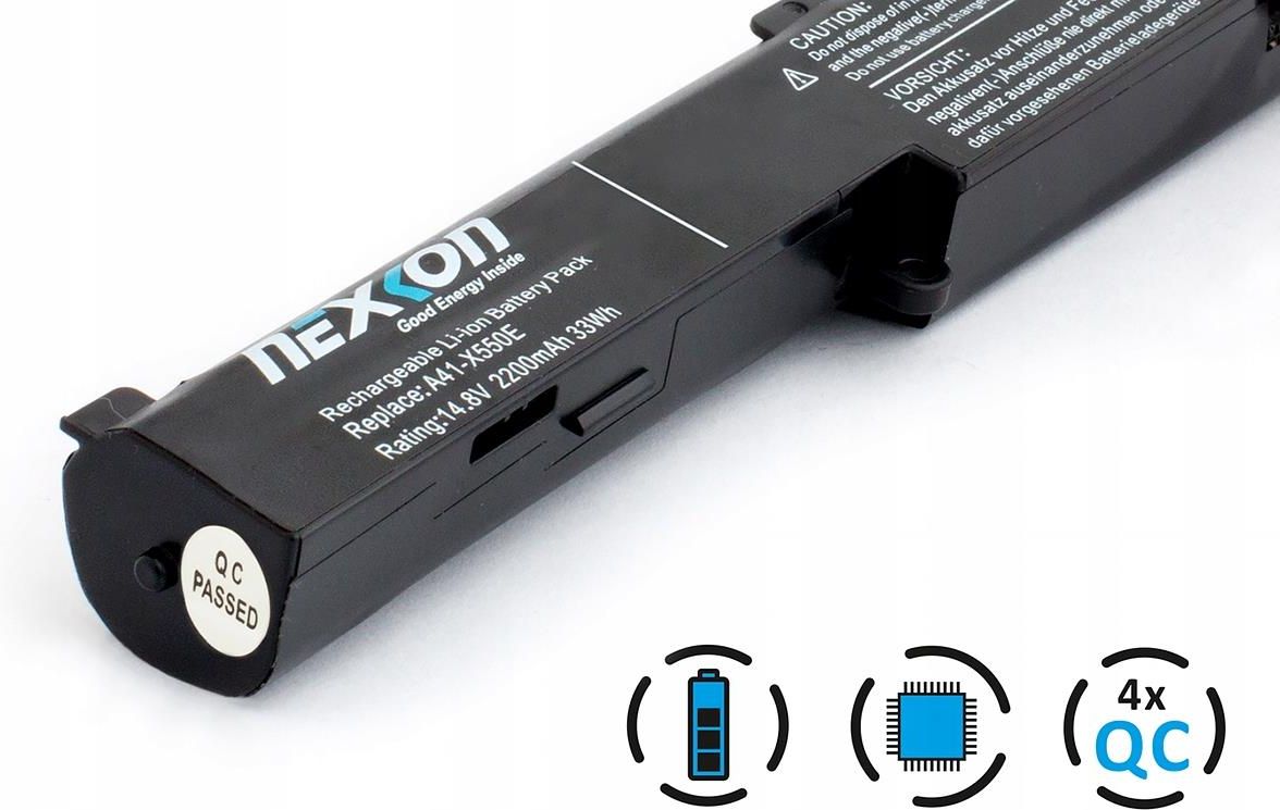 Batería Para Asus Modelo A41-x550e, 14,4v, 2900mah/42,4wh, Li-ion