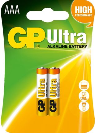GP Baterie alkaliczne LR03/AAA 2 szt