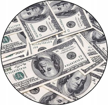 Opłatek Na Tort Banknoty 100 Dolarów Gruby 20 CM e96ab6ef