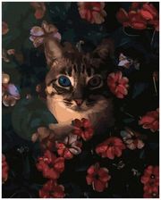 Zdjęcie Twoje Hobby Malowanie Po Numerach Kotek W Doniczce 40X50 - Gostynin