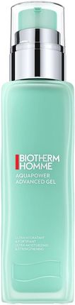 Biotherm Homme Aquapower Jumbo Advanced Gel Krem Ultra Nawilżający Do Twarzy O Działaniu Regenerującym Dla Mężczyzn 48 H 100 Ml