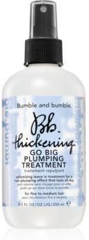 Bumble And Thickening Go Big Plumping Treatment Spray Nadający Objętość Włosom Podczas Suszenia I Stylizacji 250 Ml
