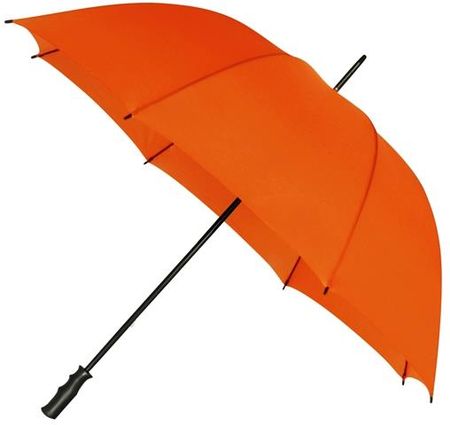 Bardzo duży parasol damski w kolorze pomarańczowym, lekki