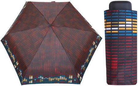 Kieszonkowa parasolka ULTRA MINI marki PARASOL, geometryczna