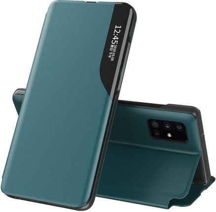 Etui Eco Leather View Case z klapką do Samsung Galaxy S20 Ultra zielony (23528)